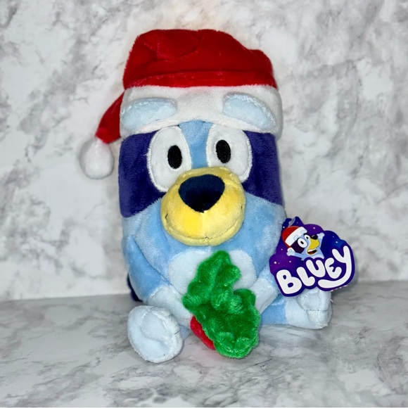 Bluey Holiday Plush 12"- NEW - Picture 2 of 7